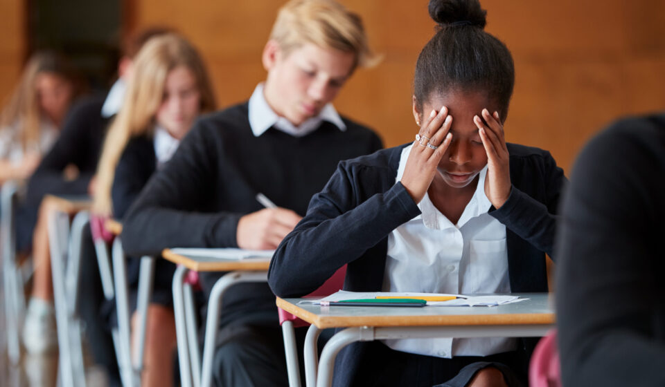 Does academic pressure harm young people's mental health?