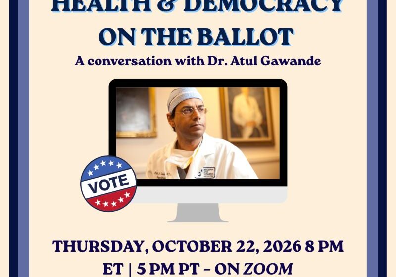A Conversation with Dr. Atul Gawande – The Health Care Blog
